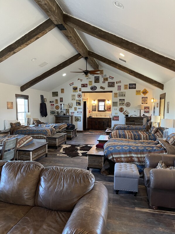 Ranch style bunkhouse