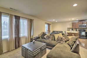 Living Area | Smart TV | Central Heating & A/C | Main Level