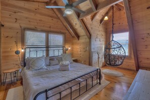 Master Bedroom with Hanging Chair