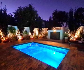 Pool by night