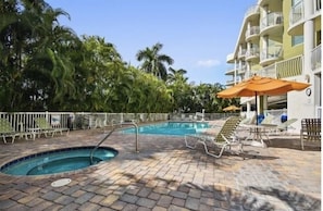 Resort pool and hot tub 