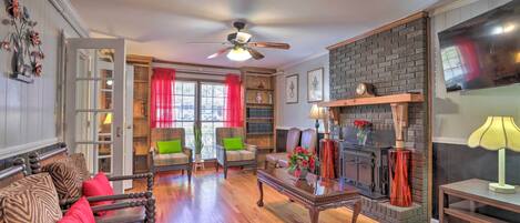 Stone Mountain Vacation Rental | 4BR | 3BA | 2,800 Sq Ft | Step-Free Access