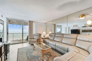 Family room with a view