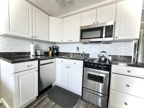 Full kitchen with brand new appliances