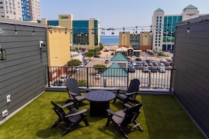 Enjoy your own private rooftop deck!