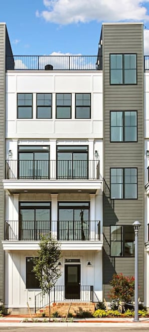 You'll have your own private balcony and rooftop deck!