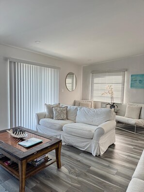 Main level (upstairs) living room