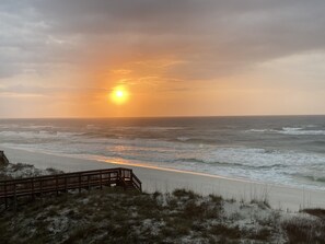 Sunrise from the balcony