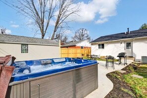 Hot Tub and Patio