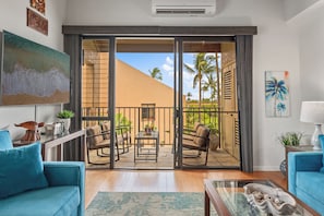 Kamaole Sands 5401 furnished lanai 1