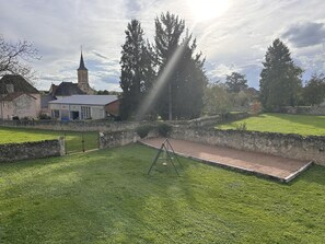 Enceinte de l’hébergement