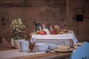 Repas de petit déjeuner