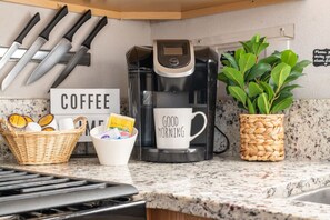 Kaffe och/eller kaffebryggare