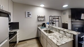 Sink Faucet, Sink, Kitchen, Indoors, Microwave