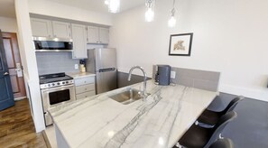 Indoors, Kitchen, Sink, Sink Faucet, Floor