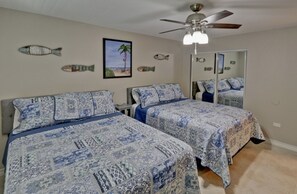 Furniture, Bed, Bedroom, Indoors, Ceiling Fan