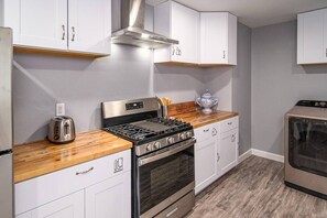 Fully Stocked kitchen