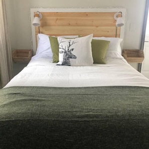 Memory foam mattress for a good night's rest.