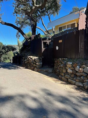 Gate Entrance To The Cottage