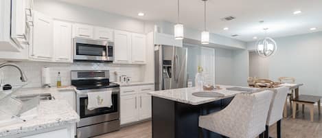 Beautiful remodeled kitchen equipped with all kitchen essentials.  