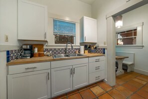 Neatly organized kitchen necessities