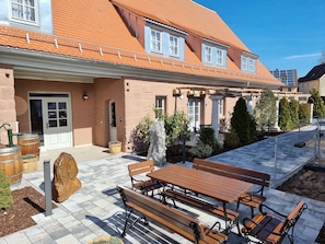 Blick auf den Innenhof