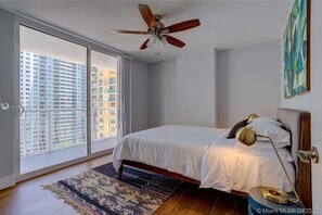 Cozy bedroom featuring a Queen bed