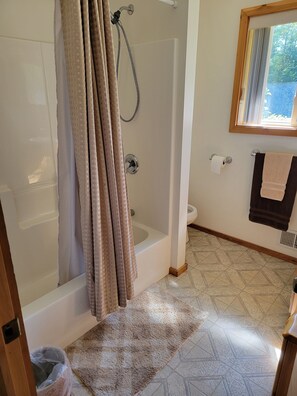 Full bath on main floor