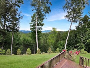 View from back deck