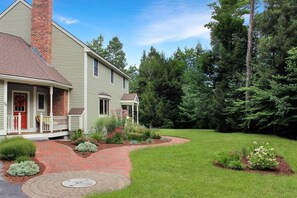 Spacious yard with treeline privacy