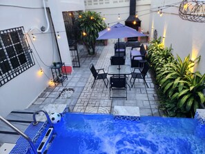 Pool, Patio/Terrace, sitting area, outdoor furniture, BBQ