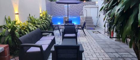 Terrace/Patio, Pool, Garden, Outdoor furniture