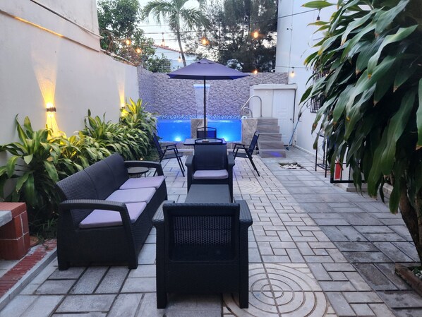 Terrace/Patio, Pool, Garden, Outdoor furniture