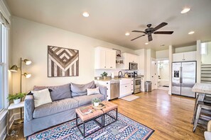 Main Living Area | Sleeper Sofa | Open Floor Plan | Smart TV