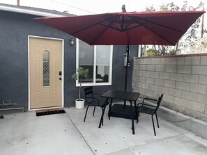 Outdoor dining