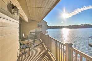 Balcony | Lake View | Single-Story Unit | Central Air Conditioning