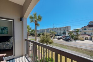 Alerio C202 balcony-Beach is Across the Street!