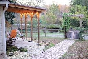 Exterior-patio cover/walkway