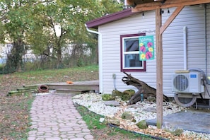 Exterior-walkway/back deck