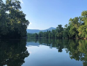 View from kayak, just in front of property