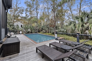 Gorgeous saltwater private pool!