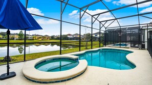 Dive into relaxation in our inviting pool, offering you the perfect retreat to unwind and soak up the sun during your stay.