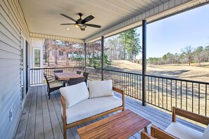 Deck | Golf Course Views | Open Backyard