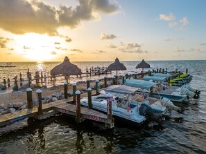 On-sit marina and boat ramp