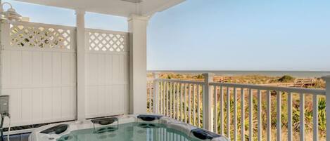 Hot Tub with Beach Views: Soak, Relax, and Enjoy Scenic Bliss in Our Coastal Paradise