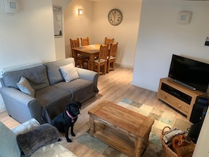 Downstairs lounge and Dining area