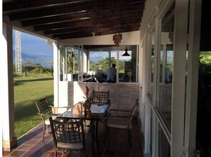 Outdoor dining