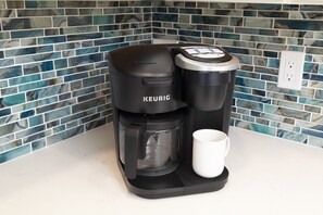 Kaffe och/eller kaffebryggare