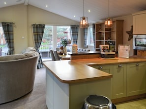 Open plan living space | Griffon Lodge - Felmoor Park, Felton, near Morpeth