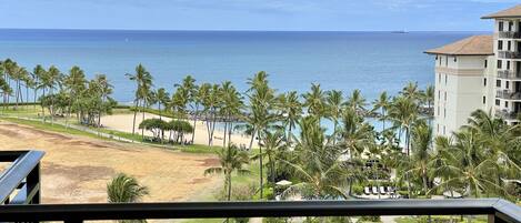 View to scale from our lanai railing.